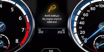 Đèn Cảnh báo AdBlue (Low Level, No Restart, Malfunction) có ý nghĩa gì?