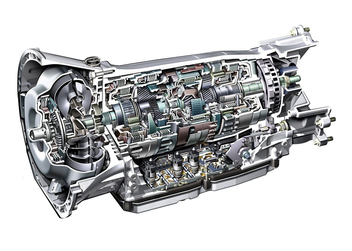 Hộp số tự động: Thủy lực cơ bản 1- Van điều áp chính