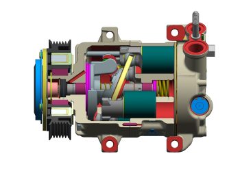 AC compressor – Máy nén điều hòa ô tô