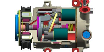 AC compressor – Máy nén điều hòa ô tô
